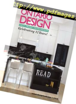 Ontario Design – Trade Sourcebook 2017