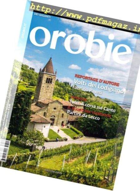 Orobie – Aprile 2017 Cover