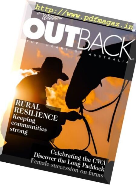 Outback Magazine – April-May 2017 Cover