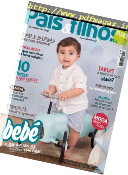 Pais & Filhos Portugal – Abril 2017 Cover