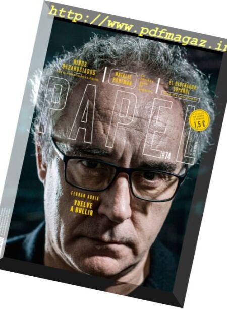 Papel Magazine – 12 Febrero 2017 Cover