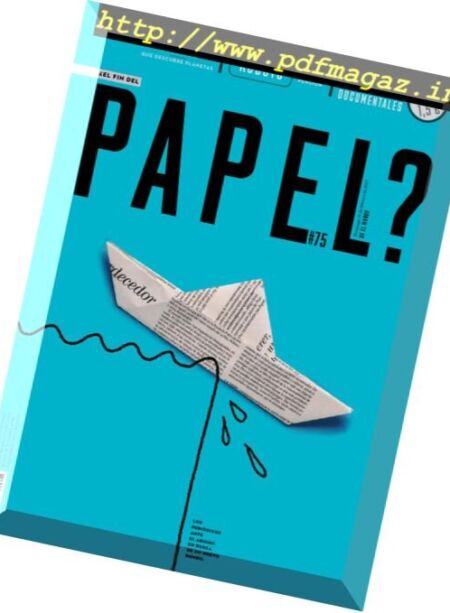 Papel Magazine – 19 Febrero 2017 Cover