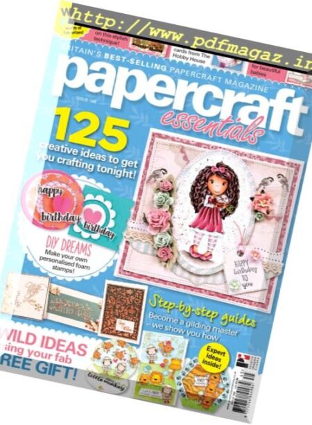 Papercraft Essentials – Issue 145, 2017 Cover