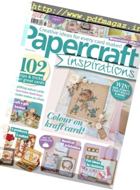 Papercraft Inspirations – June 2017 Cover