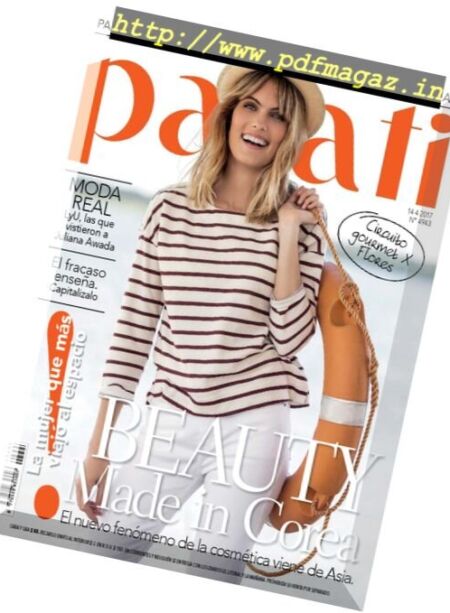 Para Ti Argentina – 14 Abril 2017 Cover