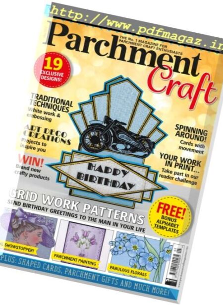 Parchment Craft – May 2017 Cover