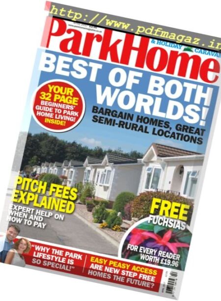 Park Home & Holiday Caravan – April 2017 Cover
