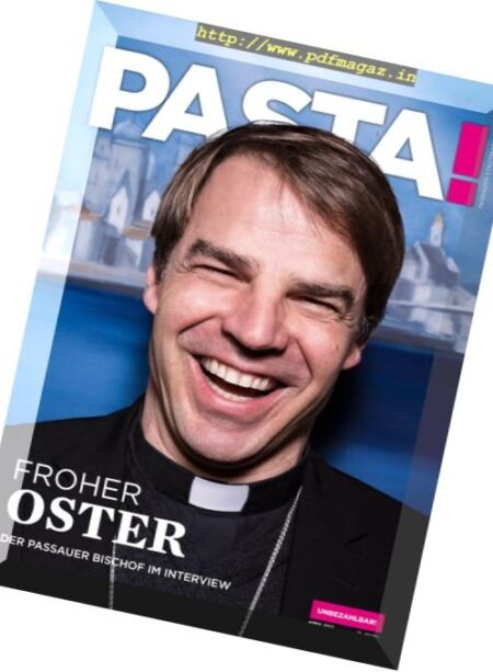 Pasta! – April 2017 Cover