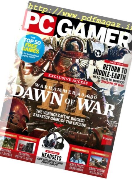 PC Gamer USA – June 2017 Cover