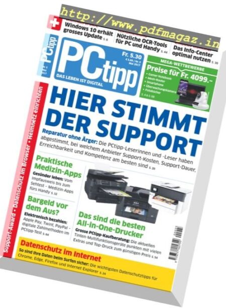 PCtipp – Mai 2017 Cover