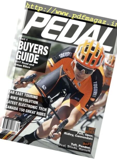 Pedal Magazine – Annual 2017 Cover