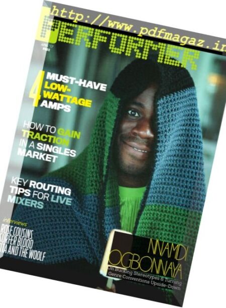 Performer Magazine – April 2017 Cover