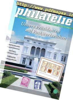 philatelie – April 2017