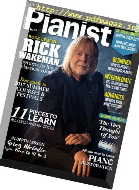 Pianist – April-May 2017 Cover