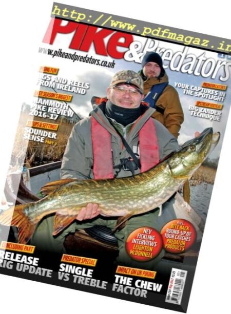 Pike & Predators – May 2017 Cover
