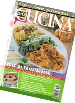 piuCUCINA – Aprile-Maggio 2017