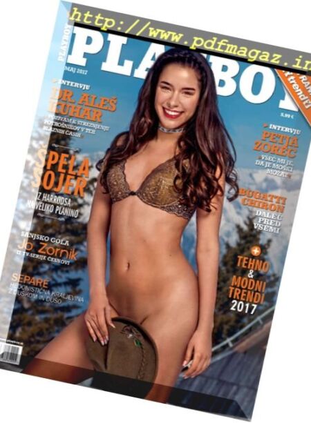 Playboy Slovenia – Maj 2017 Cover