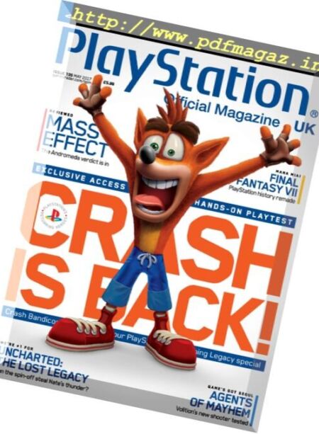 PlayStation Official Magazine UK – May 2017 Cover