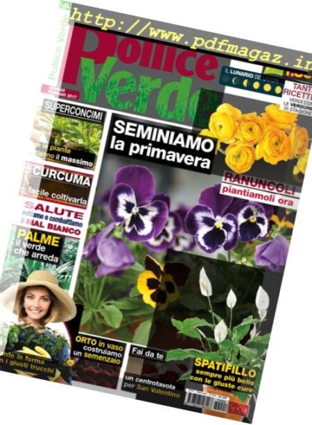 Pollice Verde – Gennaio-Febbraio 2017 Cover