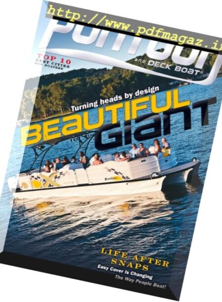 Pontoon & Deck Boat Magazine – April 2017 Cover