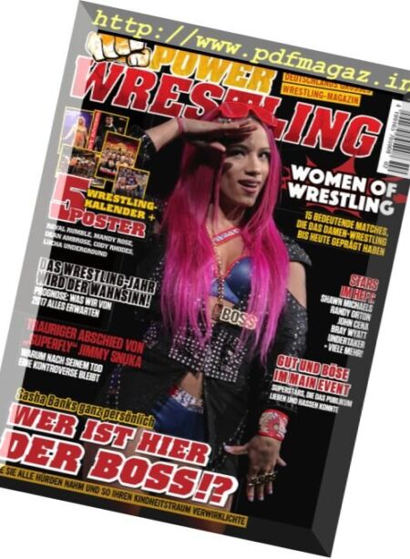Power-Wrestling – Februar 2017 Cover
