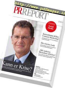 PR Report – Nr.2, 2017