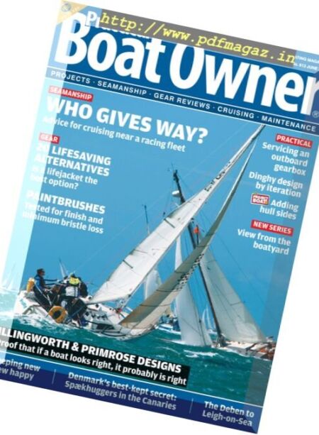 Practical Boat Owner – June 2017 Cover