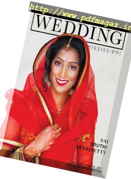 Premier Wedding Mississippi – Winter-Spring 2017 Cover