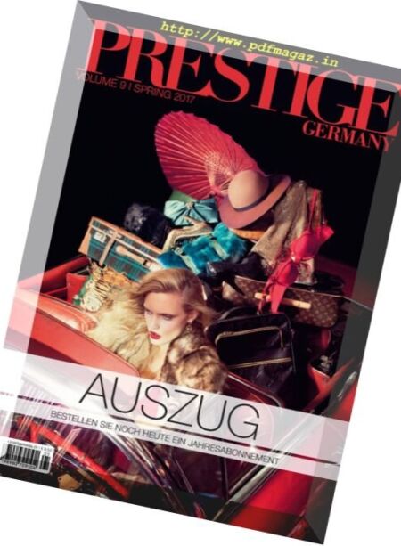 Prestige Germany – Fruhling 2017 Cover