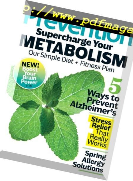 Prevention USA – May 2017 Cover
