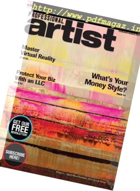Professional Artist – February-March 2017 Cover