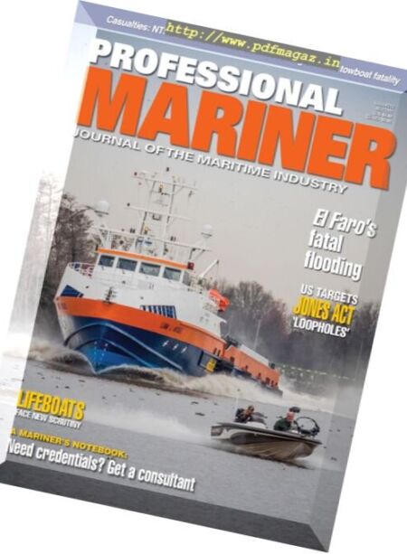 Professional Mariner – May 2017 Cover