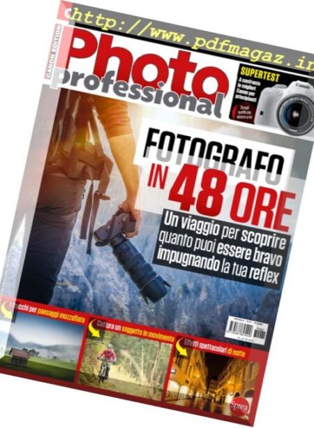 Professional Photo – Febbraio 2017 Cover