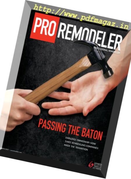 Professional Remodeler – March 2017 Cover