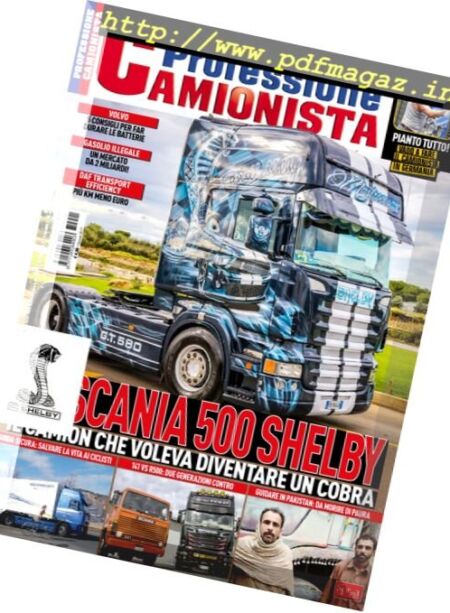 Professione Camionista – Gennaio 2017 Cover