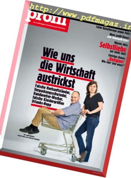 Profil – 14 April 2017 Cover
