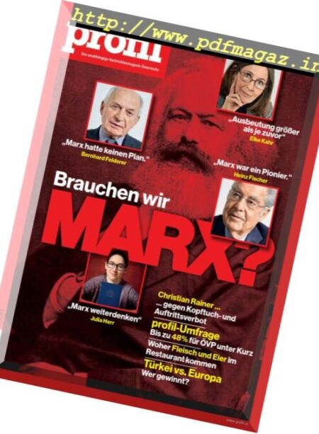 Profil – 20 Marz 2017 Cover