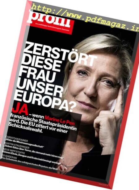 Profil – 27 Marz 2017 Cover