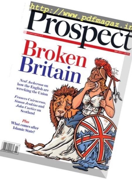 Prospect Magazine – May 2017 Cover