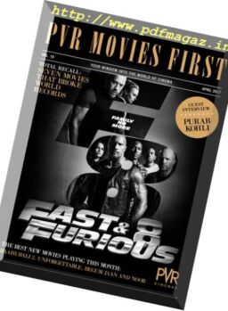 PVR Movies First – April 2017