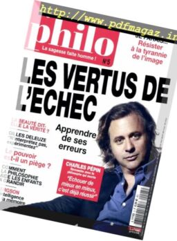 Question de Philo – Mars-Avril-Mai 2017