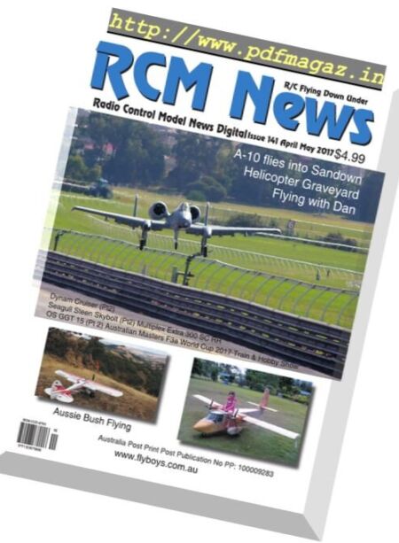 Radio Control Model News – April-May 2017 Cover