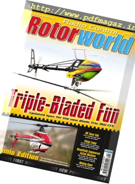 Radio Control Rotor World – May-June 2017 Cover