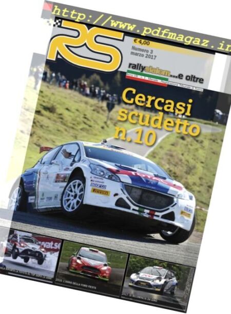 Rally Slalom – Marzo 2017 Cover