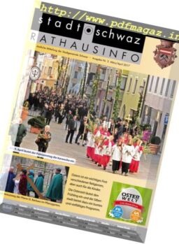 Rathausinfo – Marz-April 2017