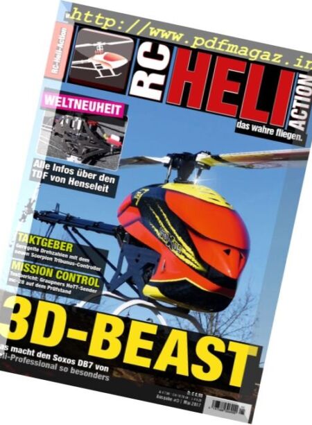 RC-Heli Action – Mai 2017 Cover