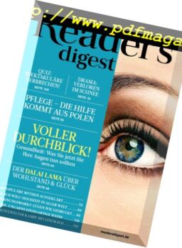 Reader’s Digest Germany – Marz 2017
