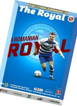 Reading FC v Blackburn Rovers – 4 April 2017
