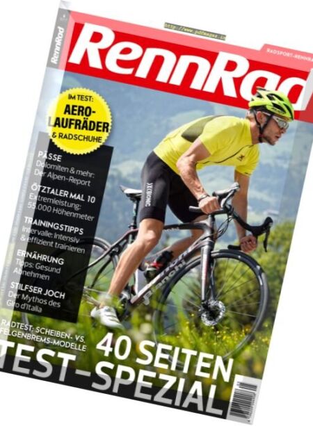 RennRad – Mai 2017 Cover