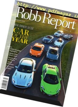 Robb Report Australia – April 2017